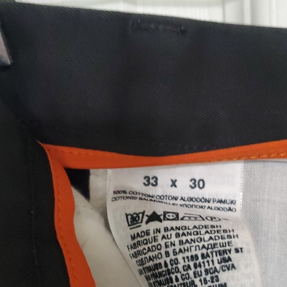 Men's Dockers Classic Fit Black Dress Slacks - Picture 2 of 4